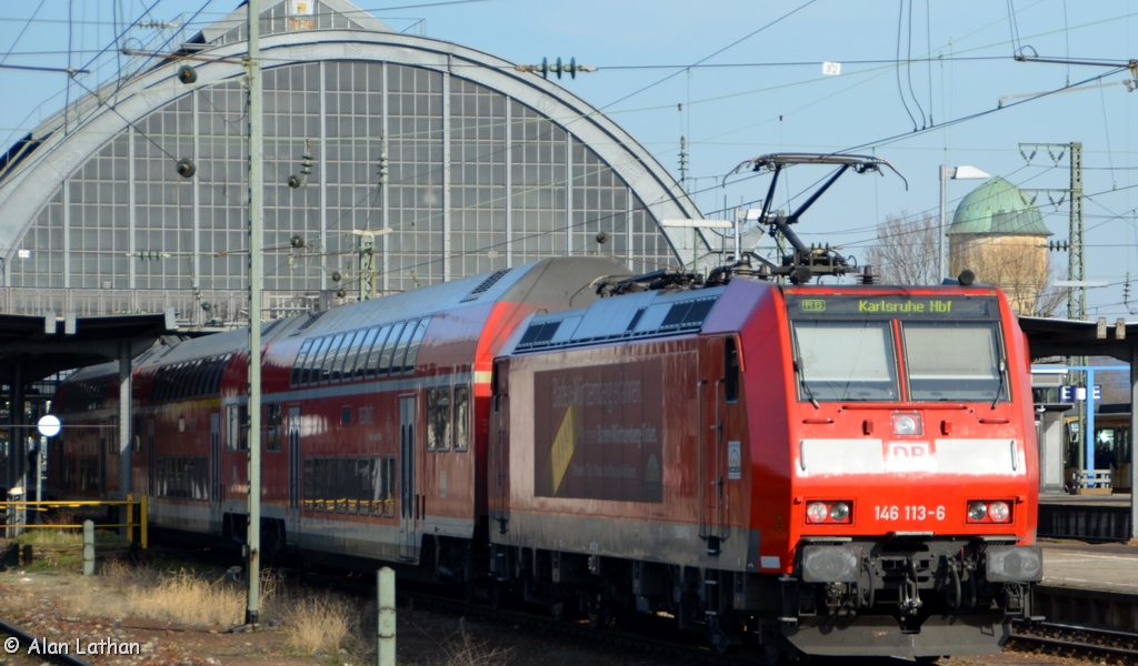 146 113 Karlsruhe Hbf 11 Mar 2014
