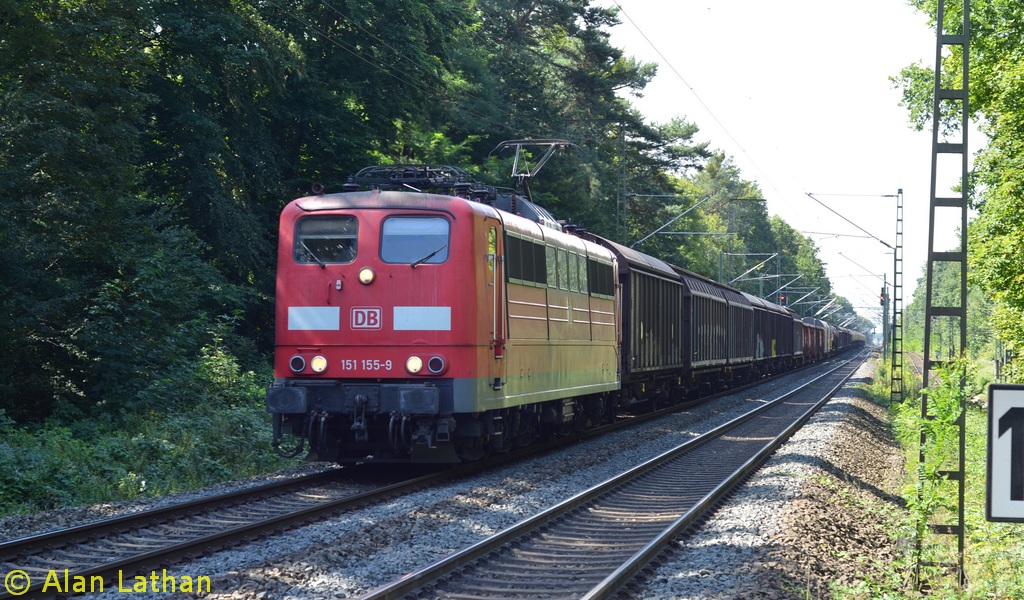 151 155 FFOR 28 Aug 2014
with a mixed goods finished of by a rake of Tanpps 
