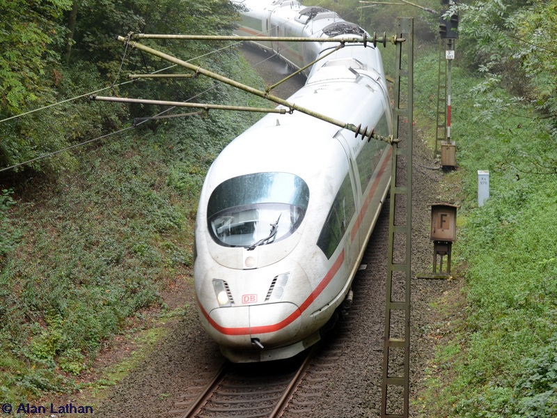 406 084 FFOR 1 Oct 2014
'Forbach-Lorraine' in the cutting towards Louisa and Frankfurt
