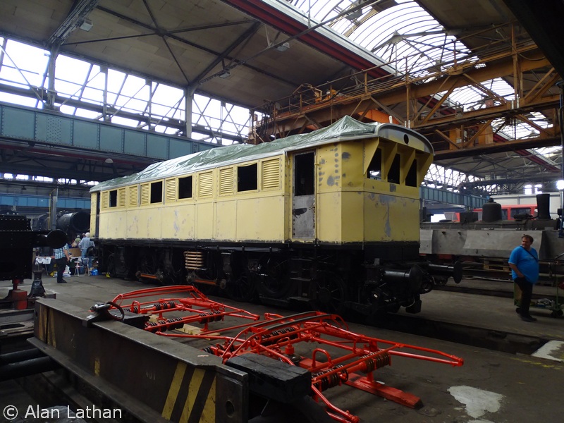 E 75 09 Meiningen 7 Sept 2014
Looking a lot better than two years ago!
Victim of devastating fire in DB Museum Nürnberg
