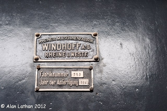 Lok D20 Windhoff 953/1943
D20 Windhoff LS25, Wiederinbetriebnahme am 5. Mai 2019

