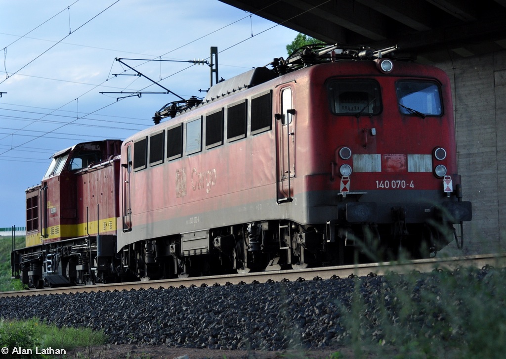 140 070 Hünfeld 13 Jun 2013
on its way to a new owner!
