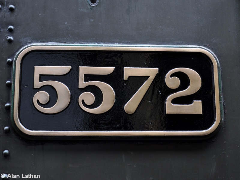 5572 Didcot RC 13 June 2010
Numberplate 4500 Class 2-6-2T
