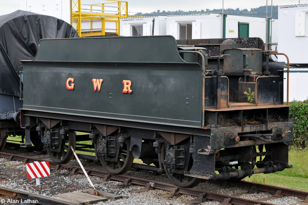 GWR tender Minehead 14 June 2010
