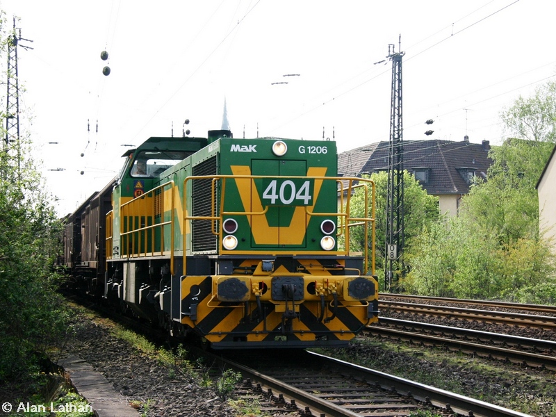 DE 404 EOS 24 Apr 2008
Mak G1206 1001011/1998 Dortmunder Eisenbahn
NVR 98 80 0275 905-4 D-DE
